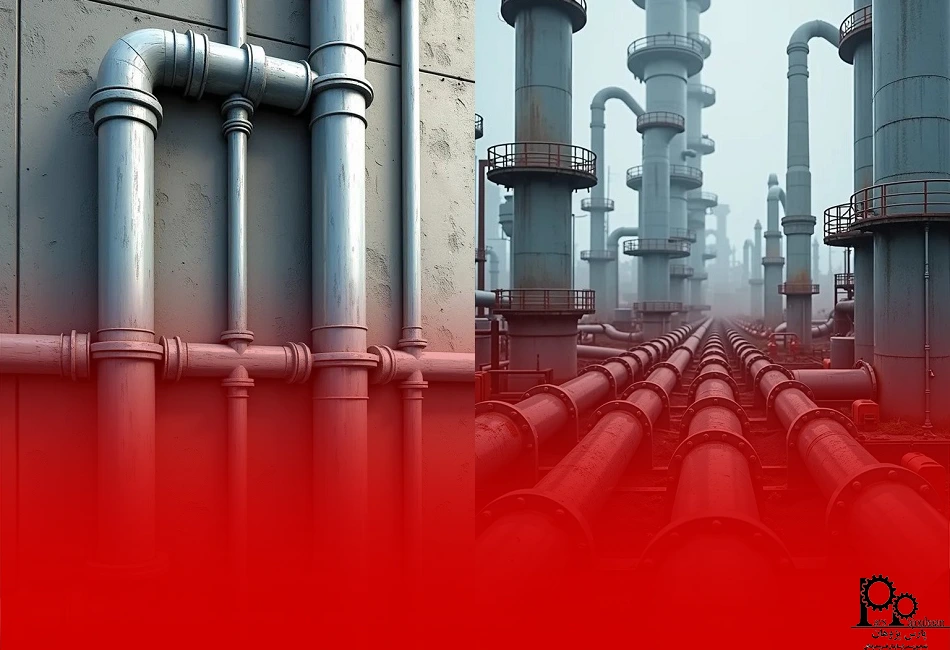 کاربرد پایپینگ در صنایع